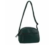 Milleni Leather Ladies Multi-Zip Crossbody Bag in Zirkon