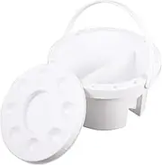 DOITOOL Artistic Painting Tool Bucket Cleaning Basin Holder Mix Tray Portable for Boys and Girls Schools
