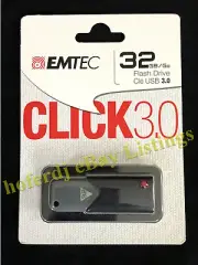 Emtec Click 32GB USB 3.0 Flash Drive