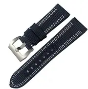[AEHON] For Panerai Submersible Luminor PAM Canvas Leather Sport watch Strap 24mm 26mm Nylon Fabric WatchBands Gift Tools