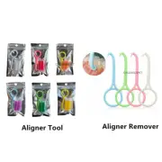 Dental Clear Aligner Chewie Remover Orthodontic Retainer Brace Removal Hook Tool