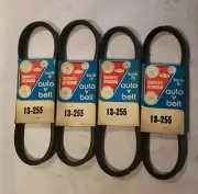 Lot Of 4 Durkee Atwood Automotive Auto V Belt 13-255 "Kwik Fit" 26.07" x. 44"