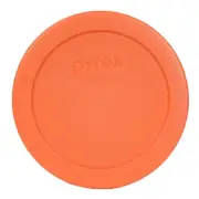 Pyrex 7200-PC Round 2 Cup 5" Storage Lid Cover Orange New for Glass Bowl