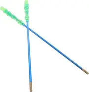 HOOTNEE 2Pcs Diabolo Sticks with Soft Grip Handles Long Juggling Diabolo Supplies for Skill Development and Versatile Play