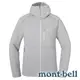 【mont-bell】TRAIL ACTION-女彈性保暖連帽外套『淺灰』1106734 戶外 露營 登山 健行 休閒 保暖 連帽外套