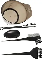 Baluue Hair Dyeing Set Baking Oil Comb Tinting Tool Kit Easy Application for Men Women