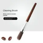 Black Walnut Coffee Paint Bean Grinder Coffee Machine Brush Home