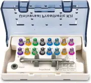 DenFactory US Stock Universal Implant Torque Wrench Ratchet Set, 16-Piece Sta...