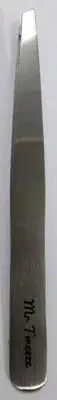 Mr Tweeze Original Stainless Steel Slant Tweezers - Compares to TweezerGuru