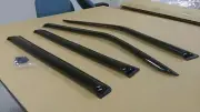 Window Visor Vent Sun Shade Rain Guard for Suzuki Swift 09-11 4pcs PMMA