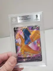 Pokemon Charizard V Promo SWSH050 Mint BGS 9 Champions Path