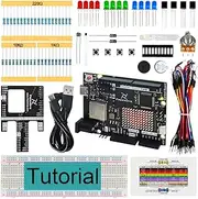 Freenove Basic Starter Kit with Board V5 Rev4 WiFi (Compatible with Arduino IDE), Arm Cortex-M4 Microcontroller, Onboard ESP32-S3, 179-Page Detailed Tutorial, 140 Items, 34 Projects