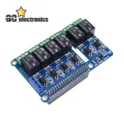 4/6-Channel Relay Shield Module extension board for Raspberry Pi A+/B+/2 B/3B