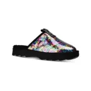 Wild Pair Women Slip On Mule Slippers Portiaa Size US 5.5M Rainbow Sequins