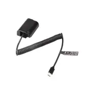 1 PC USB-C to DMW-BLK22/DCC17 Dummy Battery Power Cable For Panasonic GH3 Camera