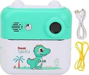 Kids Print Camera - 1080P HD Digital Camera for Toddlers with Music Games and 1 Roll Built in Thermal Paper, for 3-11 Year Old Girls & Boys - Christmas & Birthday