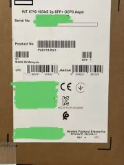 HPE Intel x710 10GbE 2 port SFP+ OCP3 NIC Network Adapter Gen10 Plus/V2 2P 10G