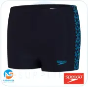 Speedo Boys Boomstar Splice Blue Swimshorts, Endurance10 Fabric for Comfort