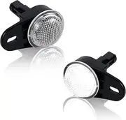 NDRUSH LED Interior Footwell Lights Puddle Lights Under Dashboard Floorboard Courtesy Lamps Assembly Compatible with Dodge Durango Jeep Wrangler Ram 1500 2500 3500 1500 Classic