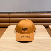 在飛比找蝦皮購物優惠-24ss新款出貨HERMèS(愛馬仕)最新款原單棒球帽拼色H