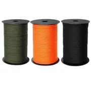 9 Strand Core Rope 550 Paracord Parachute Cord Lanyard Mil Spec Type 3 - 100m