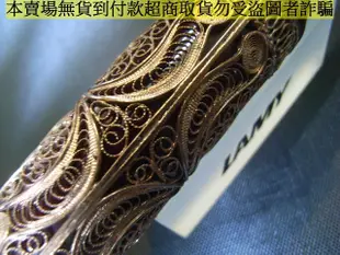 義大利Visconti 泰姬瑪哈陵純銀鍍金絲通花套限量鋼筆(非萬寶龍派克百利金)