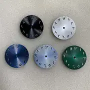 28.5mm Radial Pattern Ancient Arabic Numeral Watch Dial for NH35/36/70 Movement
