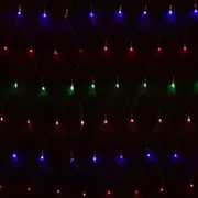 320 MULTICOLOUR Led Snowing Net Light Waterfall Effect