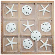 LVD Tictactoe Coastal Decorative Home Decor Ornament Statue 36x36cm