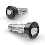 HIGHSIDER ENTERPRISE-EP1 Bar End Weights, silver