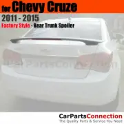 Painted ABS Rear Trunk Spoiler For 11-15 Chevrolet Cruze WA8624 SUMMIT WHITE (for: Chevrolet)