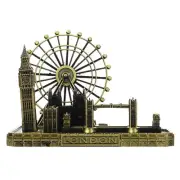 London Model Tower Bridge City Famous Big Ben Buildings Architecture Clock Figur