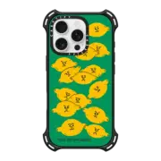 iPhone 16 Pro Bounce Case MagSafe Compatible Angry Lemons iPhone Case by Tess Smith-Roberts
