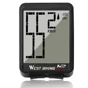 WEST BIKING Bike Bicycle SPEEDOMETER Cycle Odometer Computer Waterproof LCD