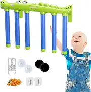 Drop Stick Game,Remote Control Catching Sticks with Music Reflex Challenge Game | Hand Eye Coordination Adjustable Speed Reaction Trainer for Indoor