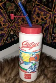 New Old Stock-1989 Team ARBY'S 32oz. Collectible Plastic Sports Bottle