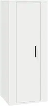 Wall Mounted TV Cabinet White 40x34.5x100 cm - Engineered Wood TV Unit for Living Room & Bedroom, Space-Saving Modern Design, Sturdy & Stylish Wall-Mounted Entertainment Storage