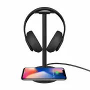 Wireless Charger Headphone Earphone Headset Stand Holder For Samsung / iPhone