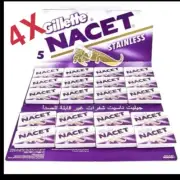 400X Double Edge Razor Blades Gilette NACET Stainless Russia Men's Razors