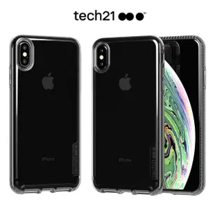 【tech21】英國Tech 21抗衝擊PURE TINT防撞硬式透黑保護殼-iPhone Xs Max(BulletShield材質)