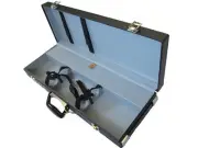 Mishimaya Shakuhachi Hard Case for 2 Flutes Durable Storage Box Made in JAPAN