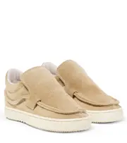 [PePe] PèPè Scamosciato leather slip-on shoes UK 12.5 beige