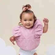Snuggle Hunny Daisy Frill Snuggle Bib