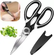 Kitchen Shears Sharp Food Meat Scissors Chicken Fish Heavy Duty Cooking Utility