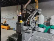 LNC 1325 ATC Router with Duel Pneumatic Tool Changer & 9 Air Compress Drill