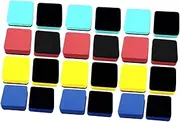 COHEALI 24pcs Versatile Chalk Cleaner Tool Magnetic Chalkboard Eraser for Office Home School Felt Cloth Soft Surface for Safe Cleaning for Whiteboards Boards