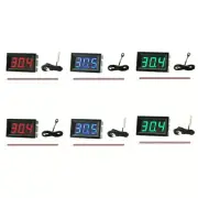 Digital Display Thermometer Temperature Sensor Probe Detector Gauge Fish for Tan
