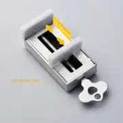 Aluminium Alloy Sliding Window Safe Lock Limiting Stopper Antitheft Security DIY
