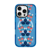 iPhone 16 Pro Impact Case MagSafe Compatible Strawberries by Catherine Marion