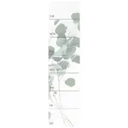 Three By Three Silicone Weekly Planner Leaves